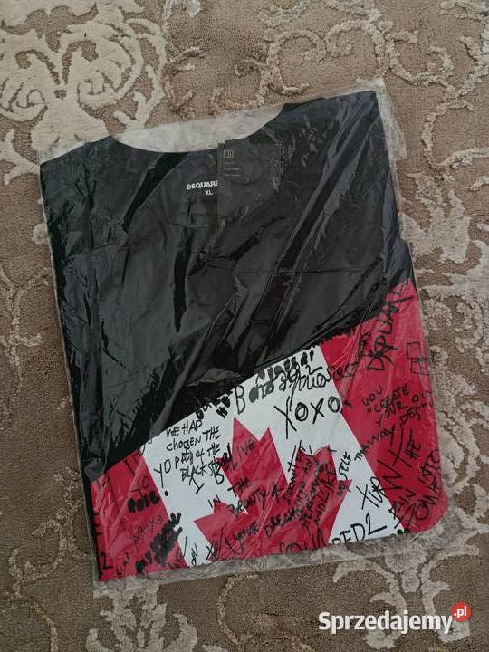 Tshirt męski Dsquared2 Regular Fit nowoczesny Dsquared podlaskie