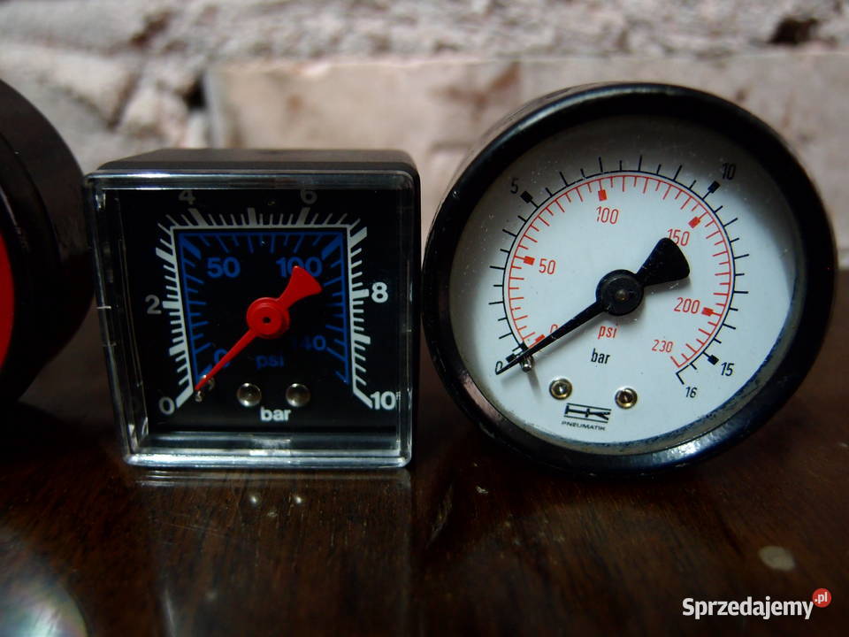Manometry ciśnienia 10Bar 16bar 60psi produkcja Łódź