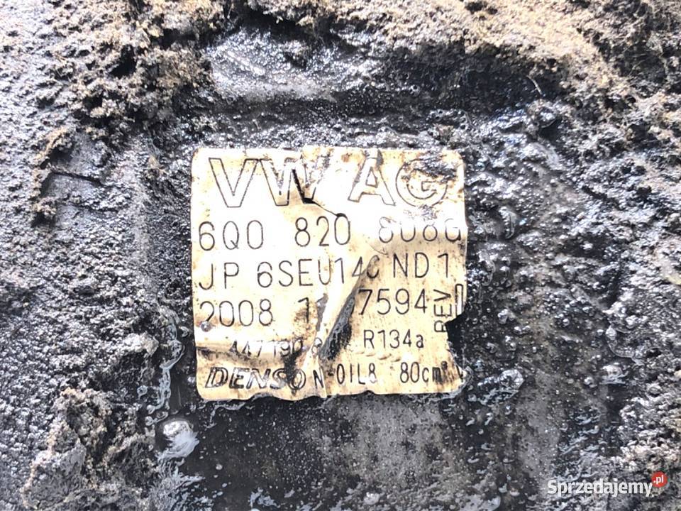 SPRĘŻARKA KLIMATYZACJI SKODA FABIA II 6Q0820808G Motoryzacja