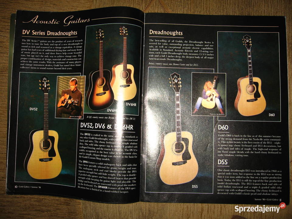 Guild Gallery Guitarists Magazine Vol 1 No 2 Gitary i akcesoria Kultura i Rozrywka