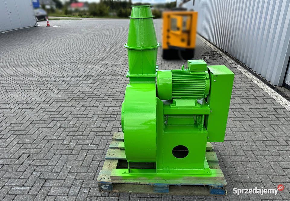 Wentylator do odciągu trocin wyciąg 11kW KALMAR Biznes i Przemysł Sierakowska Huta