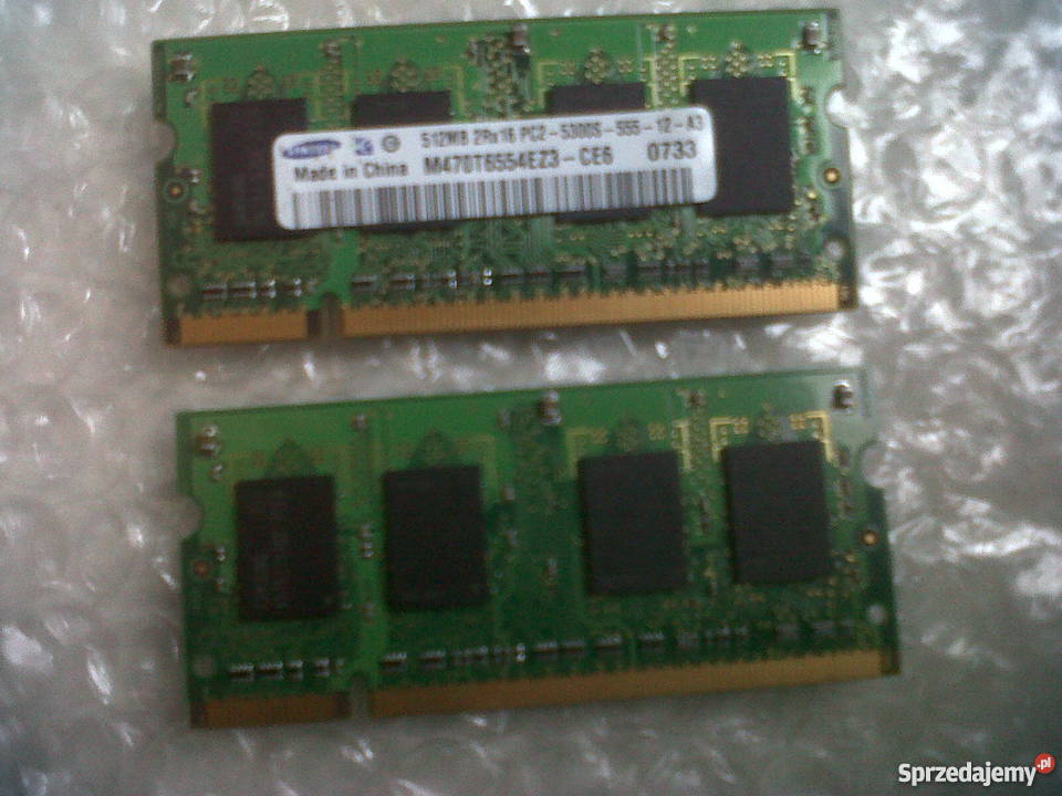 Pamięc 2 512MB 2Rx16 PC2 sprzedam