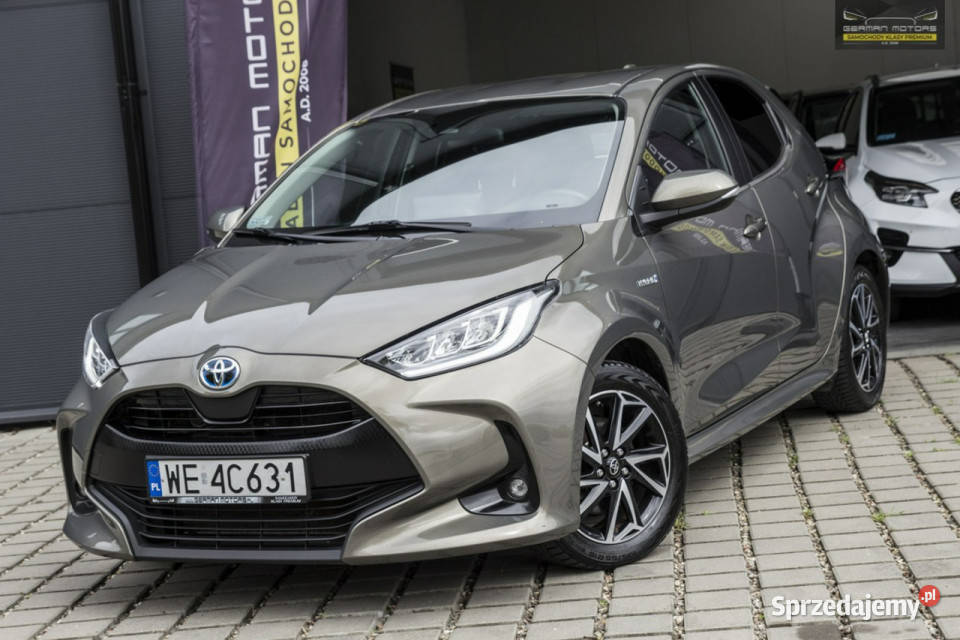 Toyota Yaris LEDY Kamera Automat Gwarancja FV23 nawigacja Dębogórze