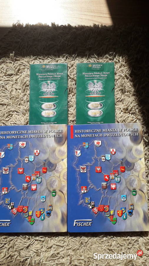 Monety Historyczne Miasta Polski i miniaturki Jarosław