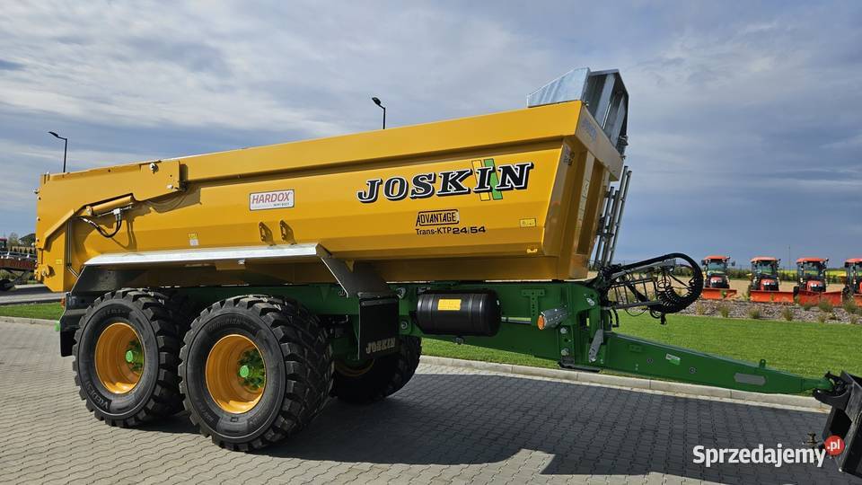 Przyczepa skorupowa Joskin TransKTP 2454 Przyczepy rolnicze Strzeszkowice Duże