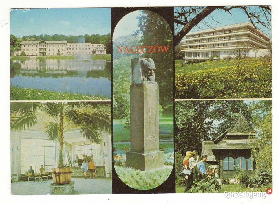 NAŁĘCZÓW POCZTÓWKA WIELOWIDOKOWA 3 Pocztówki i karty telefoniczne sprzedam