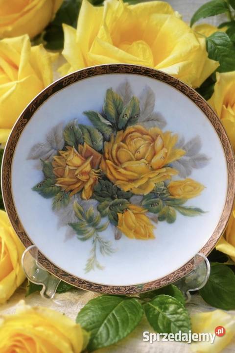 Porcelana zdobiona motywem róż