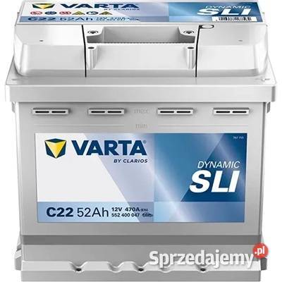 Akumulator 52Ah 470A EN VARTA Blue Dynamic C22 Ostrowiec Świętokrzyski