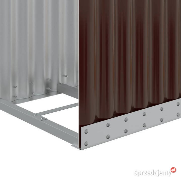 Stojak na drewno brązowy 40x45x100 stal mazowieckie Warszawa