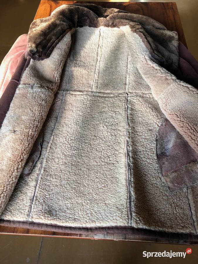 ORYGINALNY Kożuch Męski Vintage PRL lata 70 Nowy Kraków