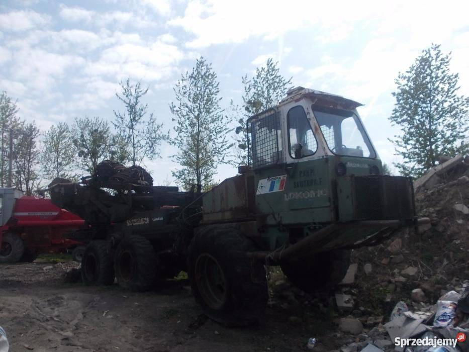 Harvester Traktor Leśny Lokomo 929 głowica leśna lubelskie Rejowiec Fabryczny