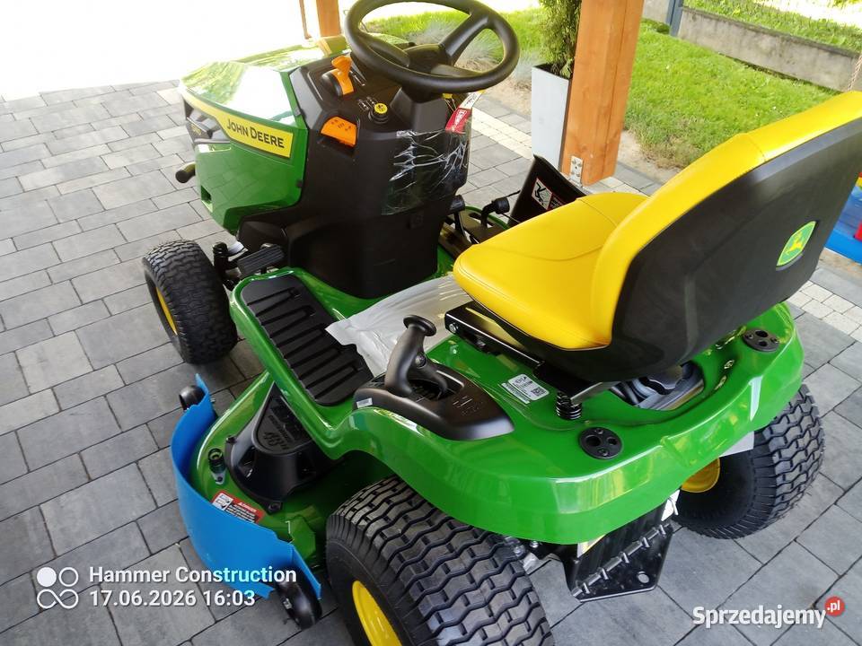 Traktorek kosiarka John Deere S140USANowa 2026 Brzozów