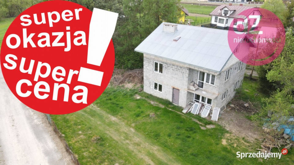 Dom do wykończenia w Klęczanach w 185000 Klęczany sprzedam