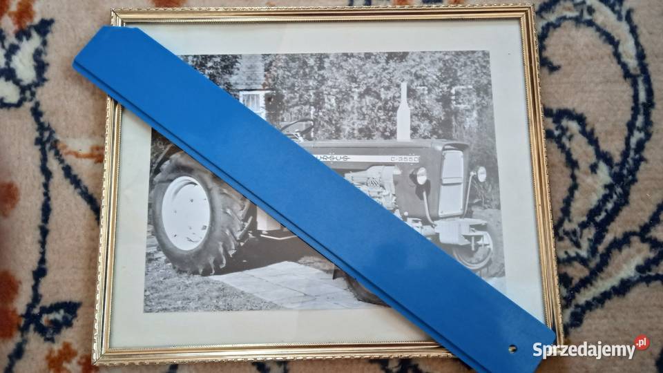 Obrazek z ciągnikiem Ursus C 355D prototyp Lublin