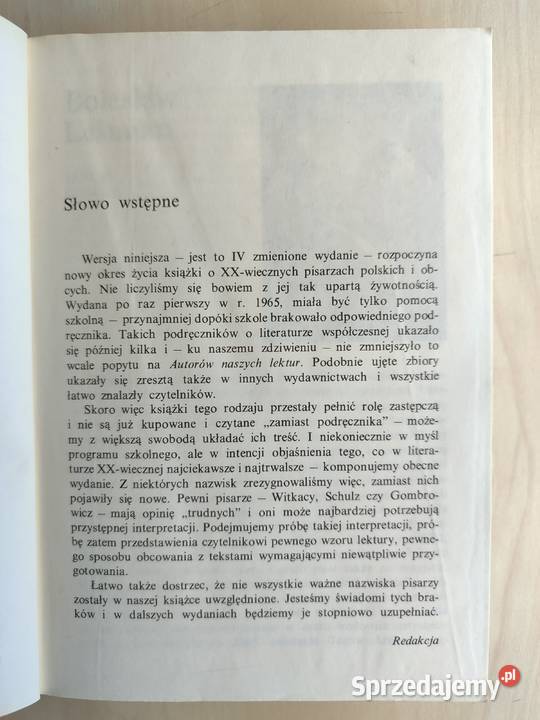 Autorzy naszych lektur Szkice o pisarzach
