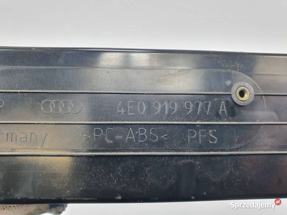 CZYTNIK NAWIGACJI AUDI S8 D3 4E0919977A Pozostałe Lipno