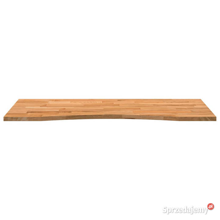 Blat biurka jasnobrązowy 120x50x25 lite drewno mazowieckie Warszawa