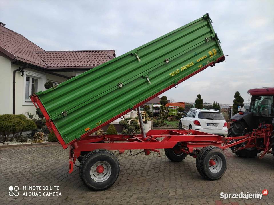 Przyczepa Pronar T6532 w oryginale mało używana nieuszkodzony Radom