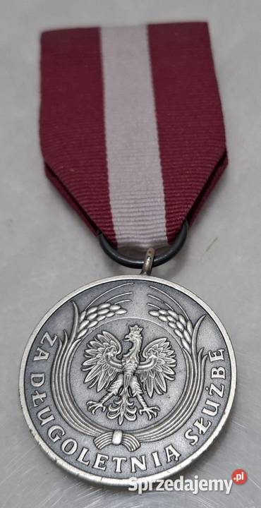 Medal XX lecie długoletnią służbę 35mm Kolekcje śląskie Czeladź