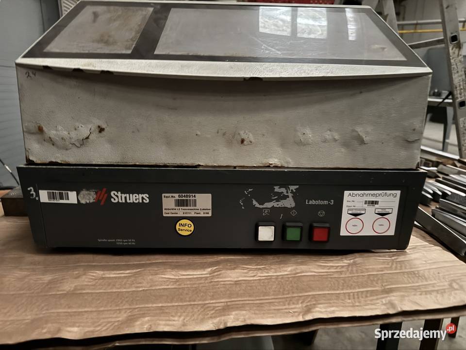 Przecinarka metalograficzna Struers Labotom3 z
