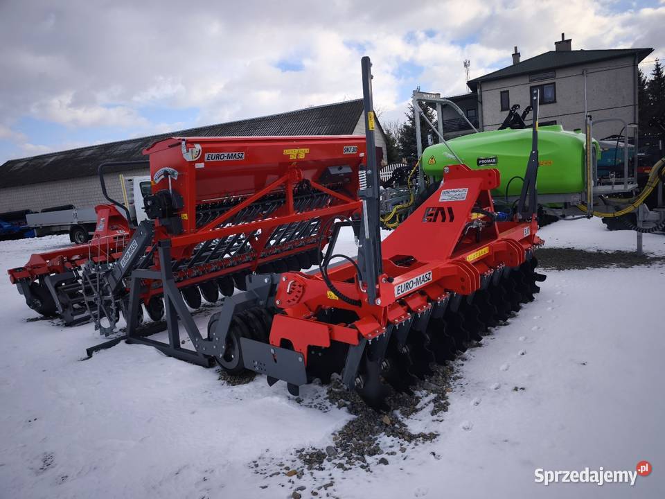 Zestaw Uprawowosiewny Nabudowany EuroMasz 3m sprzedam