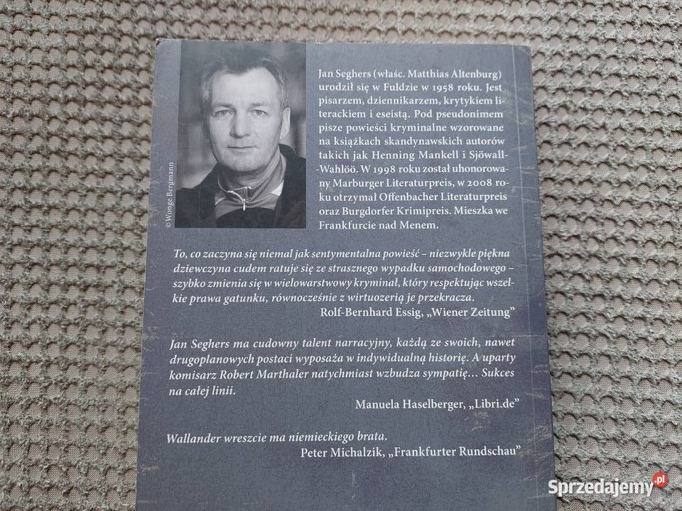 Zbyt piękna dziewczyna Jan Seghers Kraków