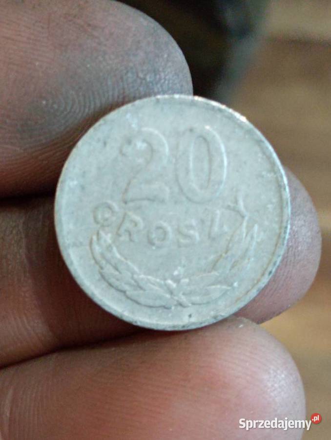 Sprzedam monete 20 groszy 1961r bzm lubelskie Chełm sprzedam