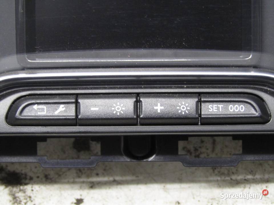 LICZNIK ZEGARY 12 VTI CITROEN C3 III 9813361780