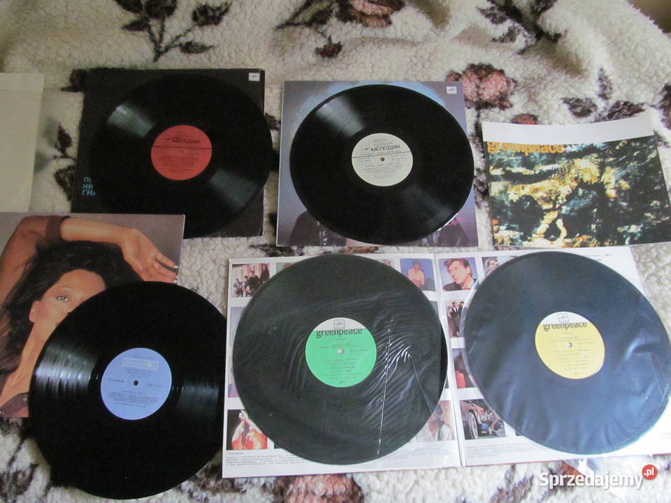 Płyty winylowe ZSRR nowe zestaw 5 płyt płyta winylowa Lublin