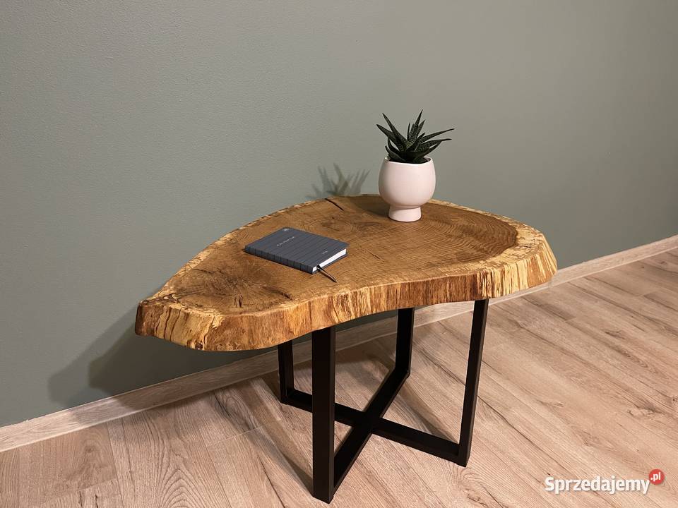 Stolik kawowy dębowy LOFT Stoliki kawowe i ławy podkarpackie Krosno sprzedam