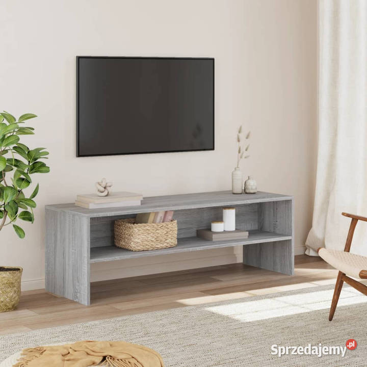 Szafka pod TV szary dąb sonoma 120x40x40 Warszawa