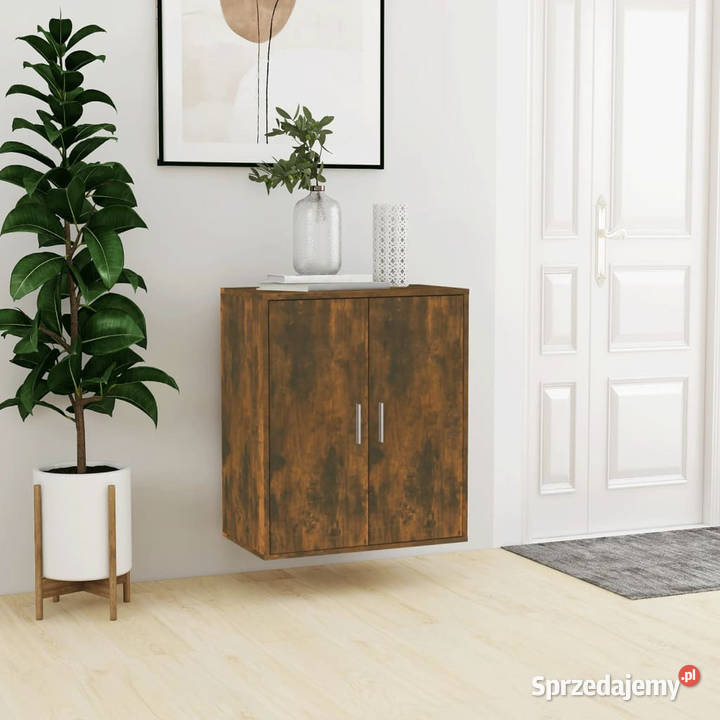 Szafka na buty przydymiony dąb 60x35x70 WM816008 mazowieckie