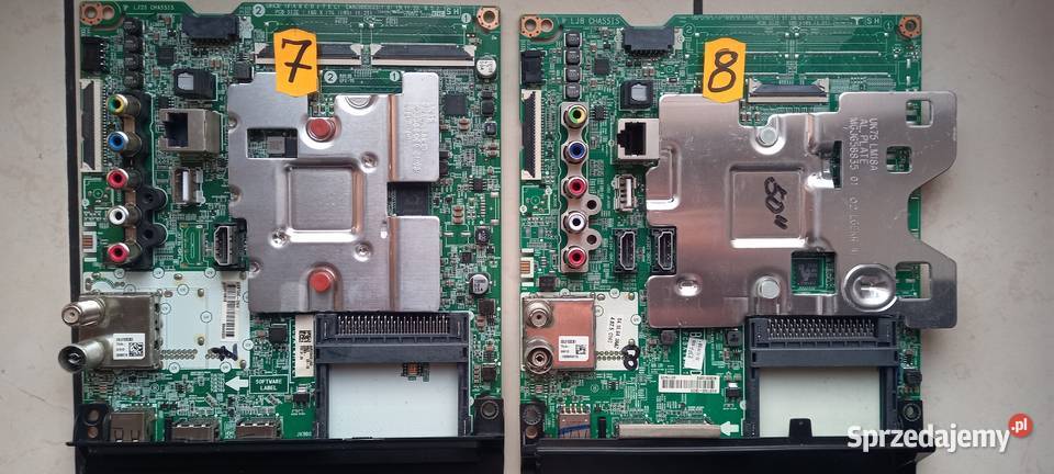 Płyty główne LG Samsung Philips 100 sprawne Karlino