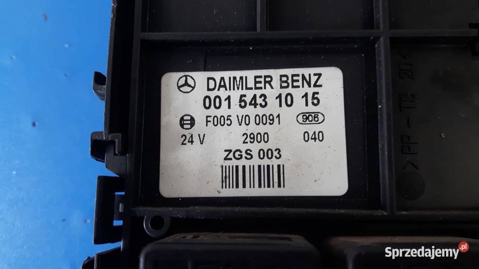 Skrzynka Moduł bezpieczników Atego Vario wyposażenie elektryczne Rzędowice