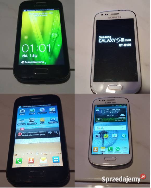 2x Samsung wszystko sprzedam sprzedam