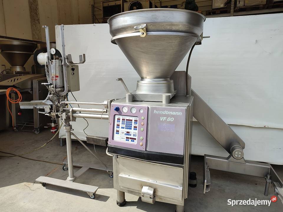 Komplet Nadziewarka Próżniowa Handtmann VF80 Niedźwiedź