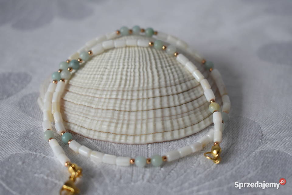 Naszyjnik masa perłowa Naszyjniki Warszawa