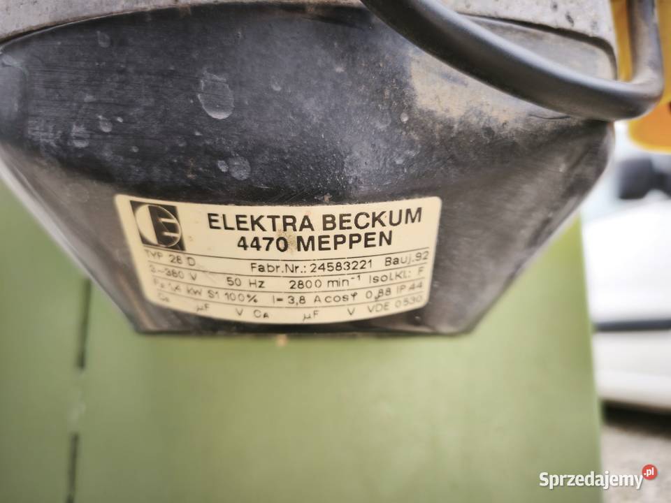 Frezarka dolnowrzecionowa Electra Beckum TF100 Jastrzębie-Zdrój