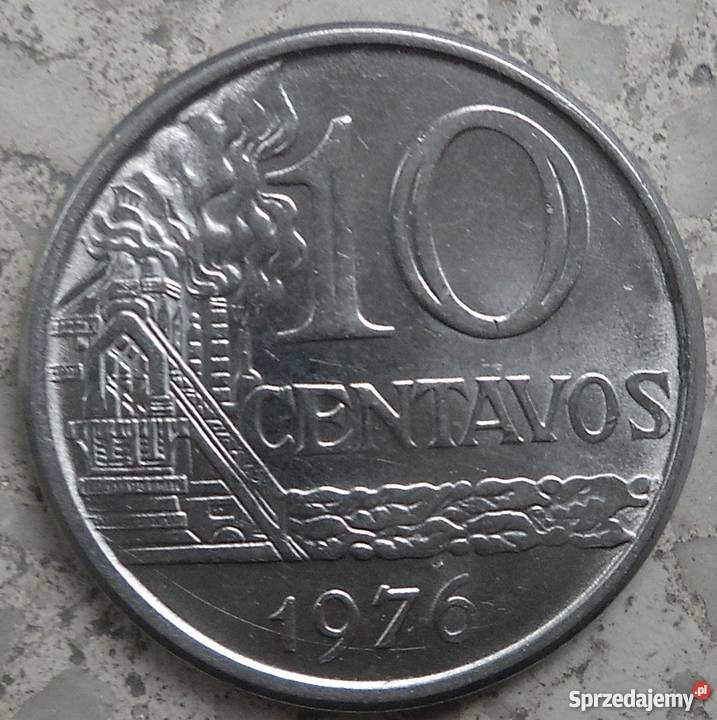 BRAZYLIA10 CENTAVOS1976 r