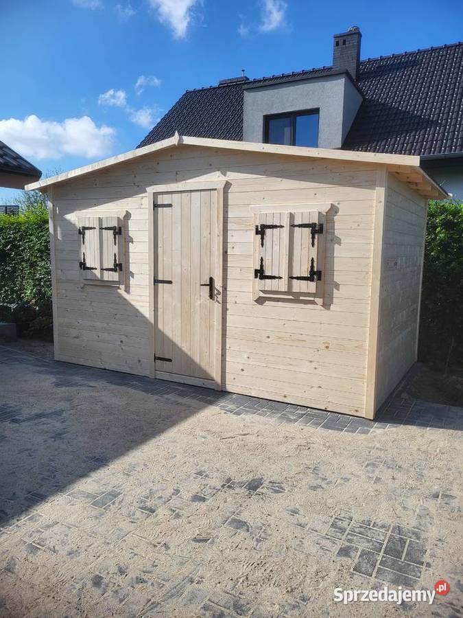 Domek na narzędzia ogrodowy 4x2 montaż w Poznań