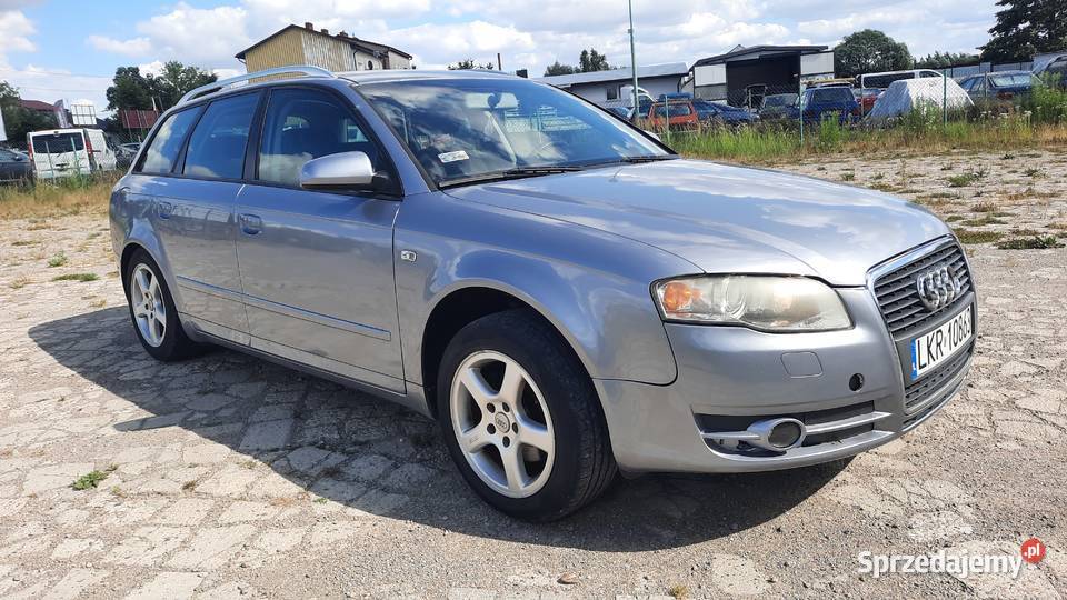 Audi A4 19 TDi 115 Klima Alu Zarejestrowana Rok produkcji 2005 Kraśnik