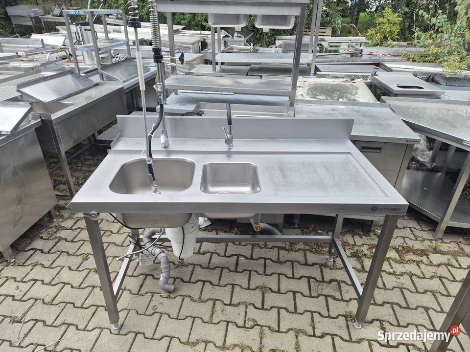 Zlew Załadowczy 2 Komorowy Gastronomiczny z Gastronomia Ostrów Wielkopolski sprzedam