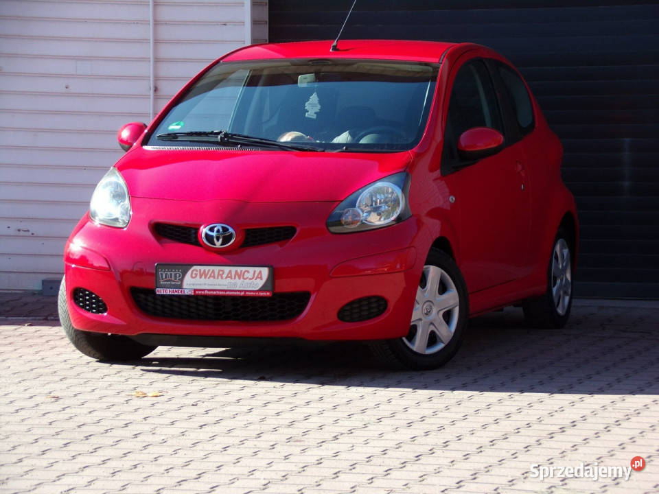 Toyota Aygo Klimatyzacja Gwarancja Lift 2009r I czerwony
