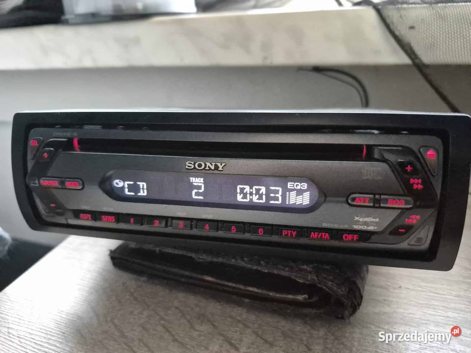 SONY CDXS2050 Xplod radio samochodowe Sony Radioodtwarzacze Łódź sprzedam