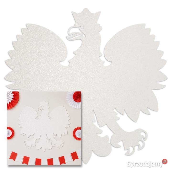 Orzeł patriotyczny 3D ze styropianu 9499 podkarpackie Dębna