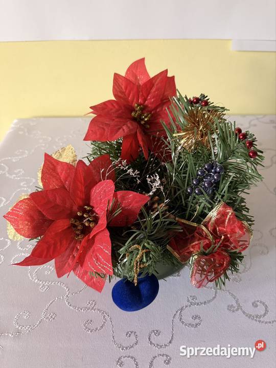 Stroik Bożonarodzeniowy Świąteczny z Gwiazdą sprzedam