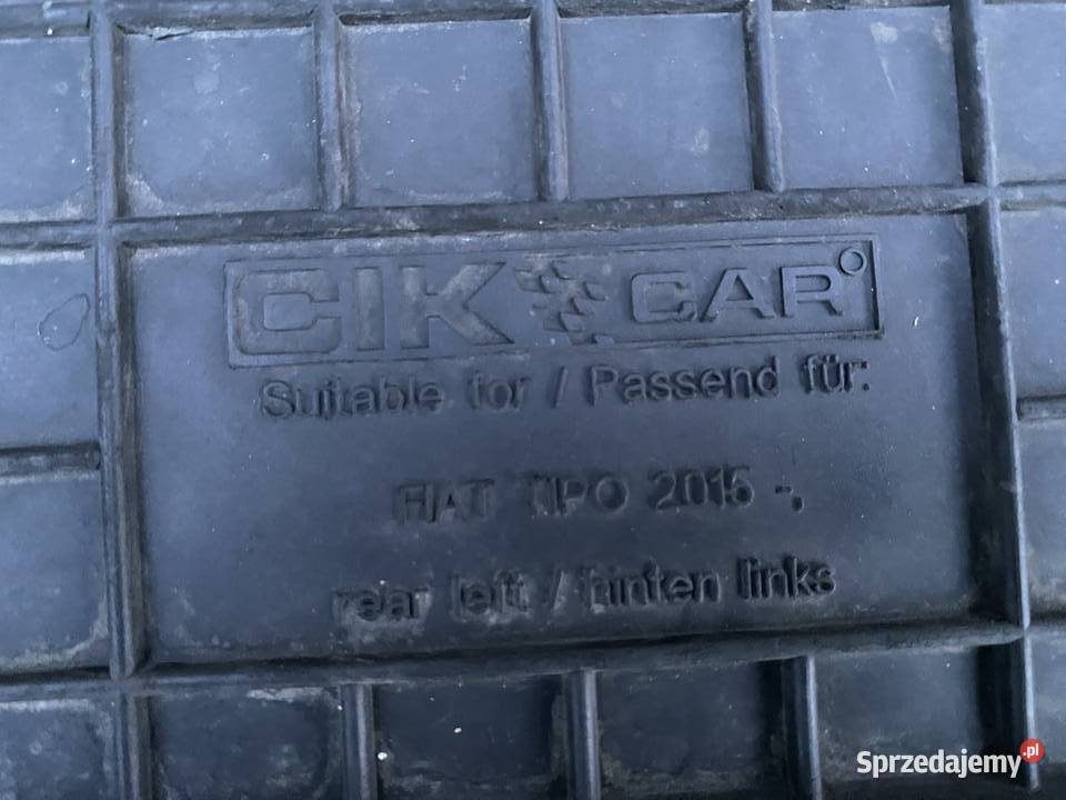 Tanio sprzedam tylne oryginalne dywaniki Fiat Kraków