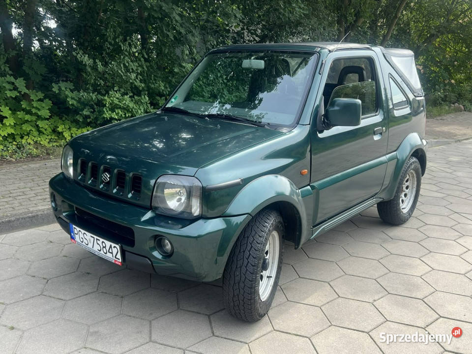 Suzuki Jimny Suzuki Jimny Cabrio Opłacony 1298cm3 wielkopolskie Gostyń
