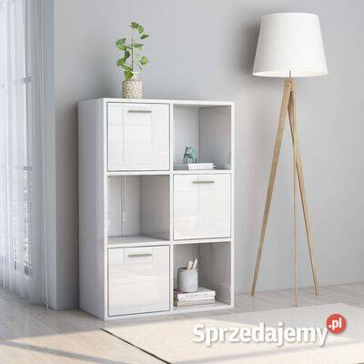 vidaXL Szafka biała na wysoki połysk 60x295x90 Warszawa