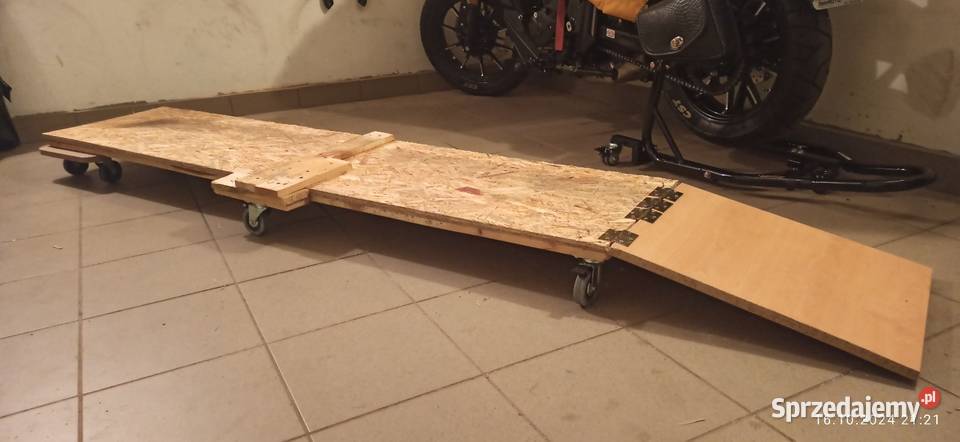 Platforma motocyklowa samoróbka